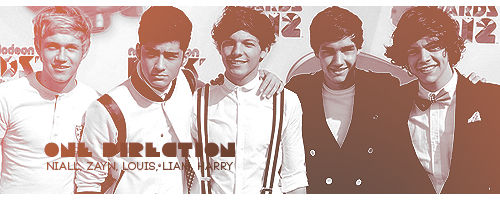 One Direction Signature Banner by iDesignWrestlingStuf on DeviantArt