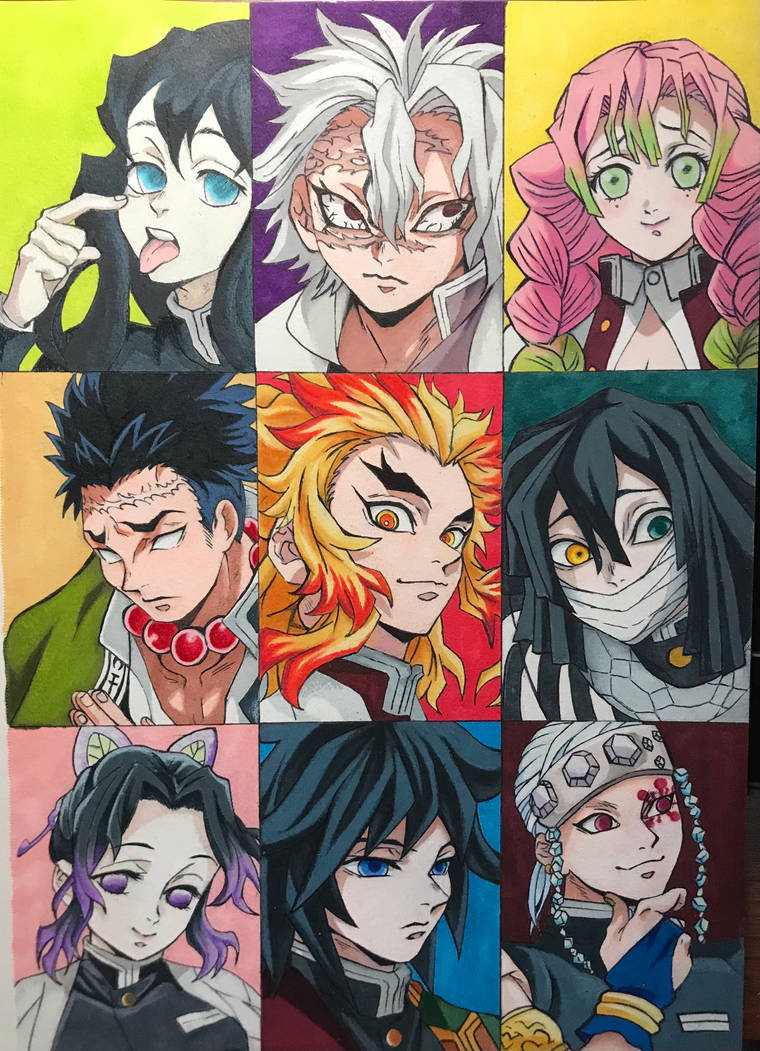 Hashuras Pattern Hashiras by MariARojasS on DeviantArt