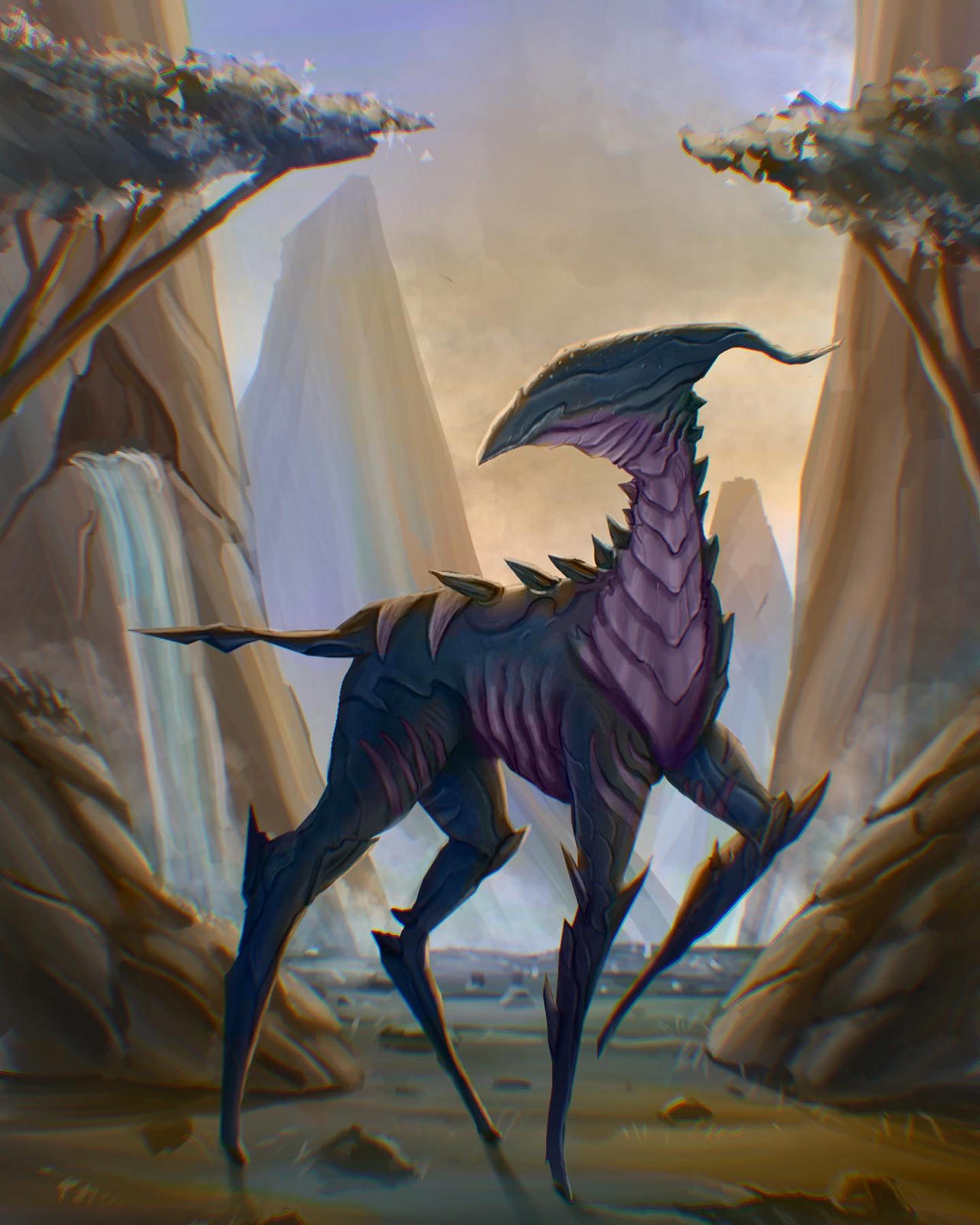 Creature design by MonkeyDLuca99 on DeviantArt