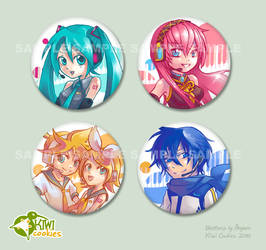 Vocaloids: Buttons