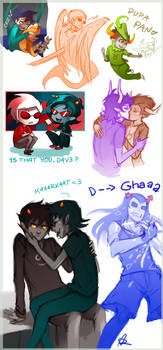 Homestuck Doodles part1