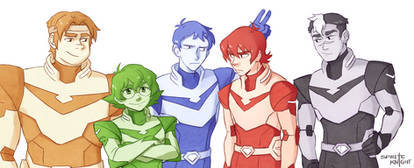 Voltron Team of Five