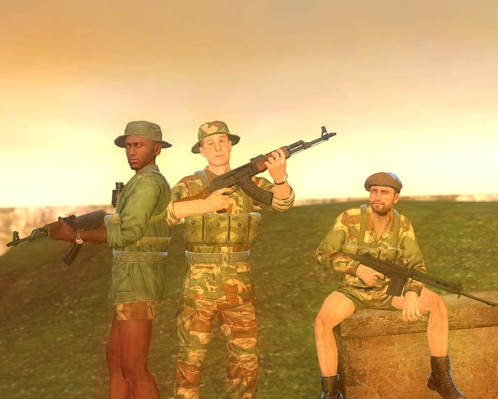 Rhodesian Security Forces and Trade Coalition ATF by MikeyRyuDCC on ...
