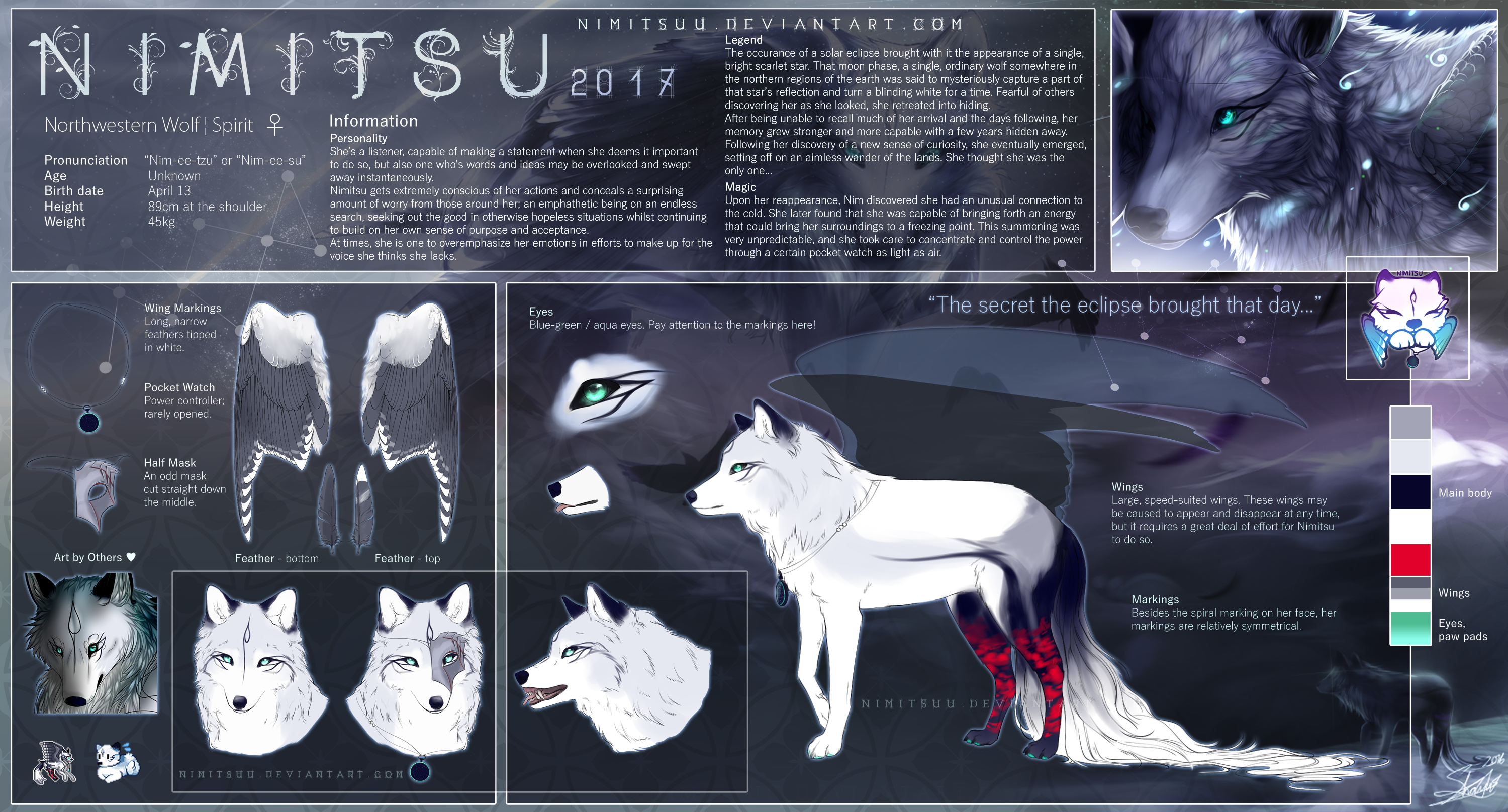 [ Nimitsu Reference Sheet 2016-2017 ]