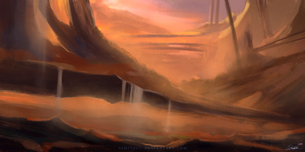 Landscape Speedpaint #11 by Nimiszu