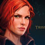 The Witcher Adventure game art Triss