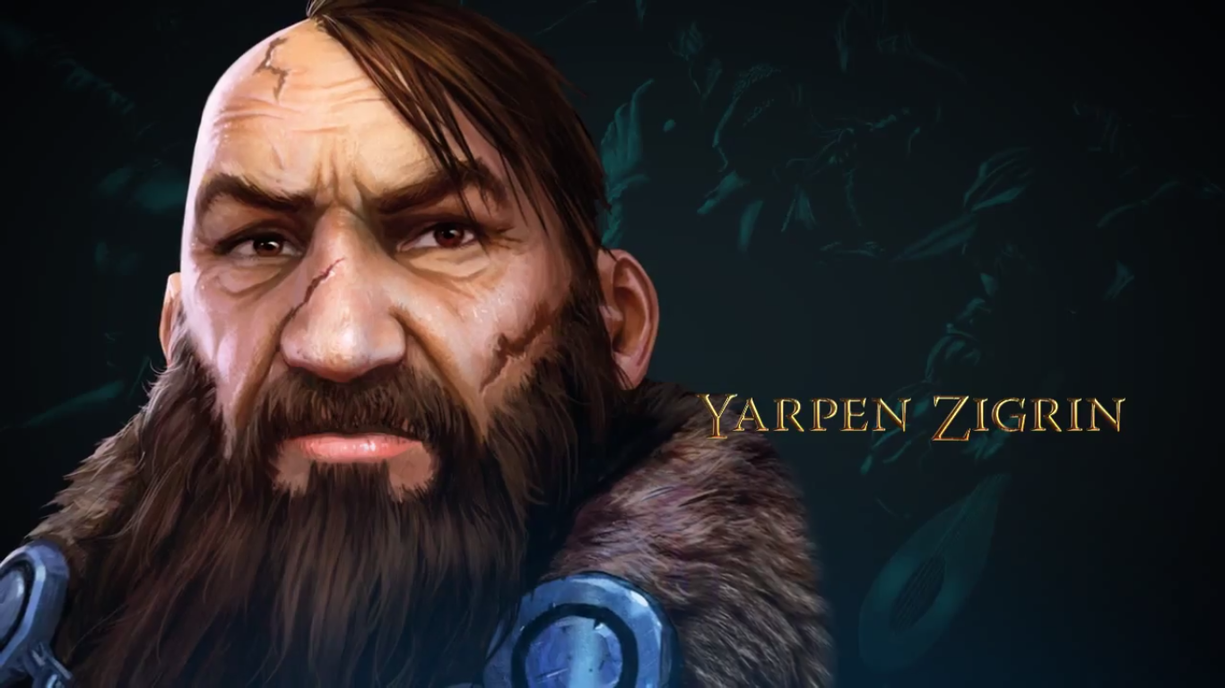 The Witcher Adventure game art Yarpen Ziggrin