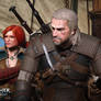 The Witcher 3 Wild Hunt Geralt Triss and Yennefer