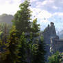 The Witcher 3 panorama Kaer Morhen