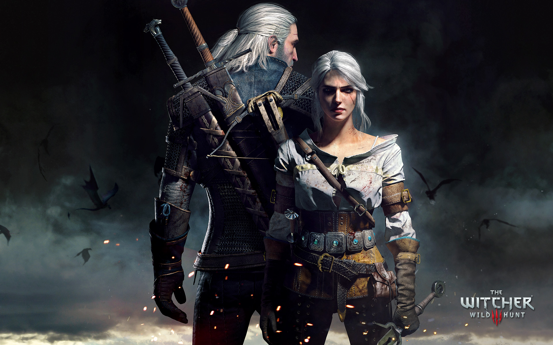 Witcher3 Geralt and Ciri 1920x1200