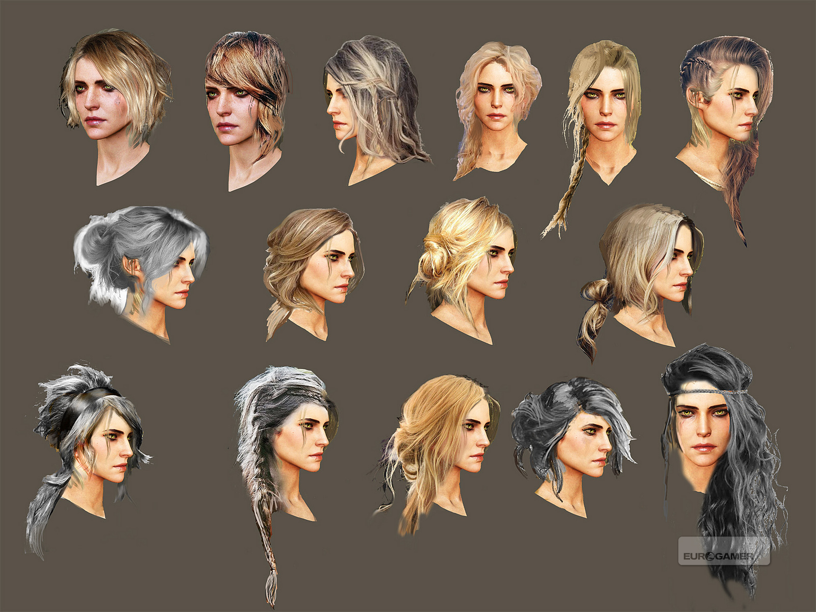 06 Ciri Haistyle Ideas concept art