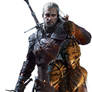 The Witcher 3 Wild Hunt-Geralt with harpies