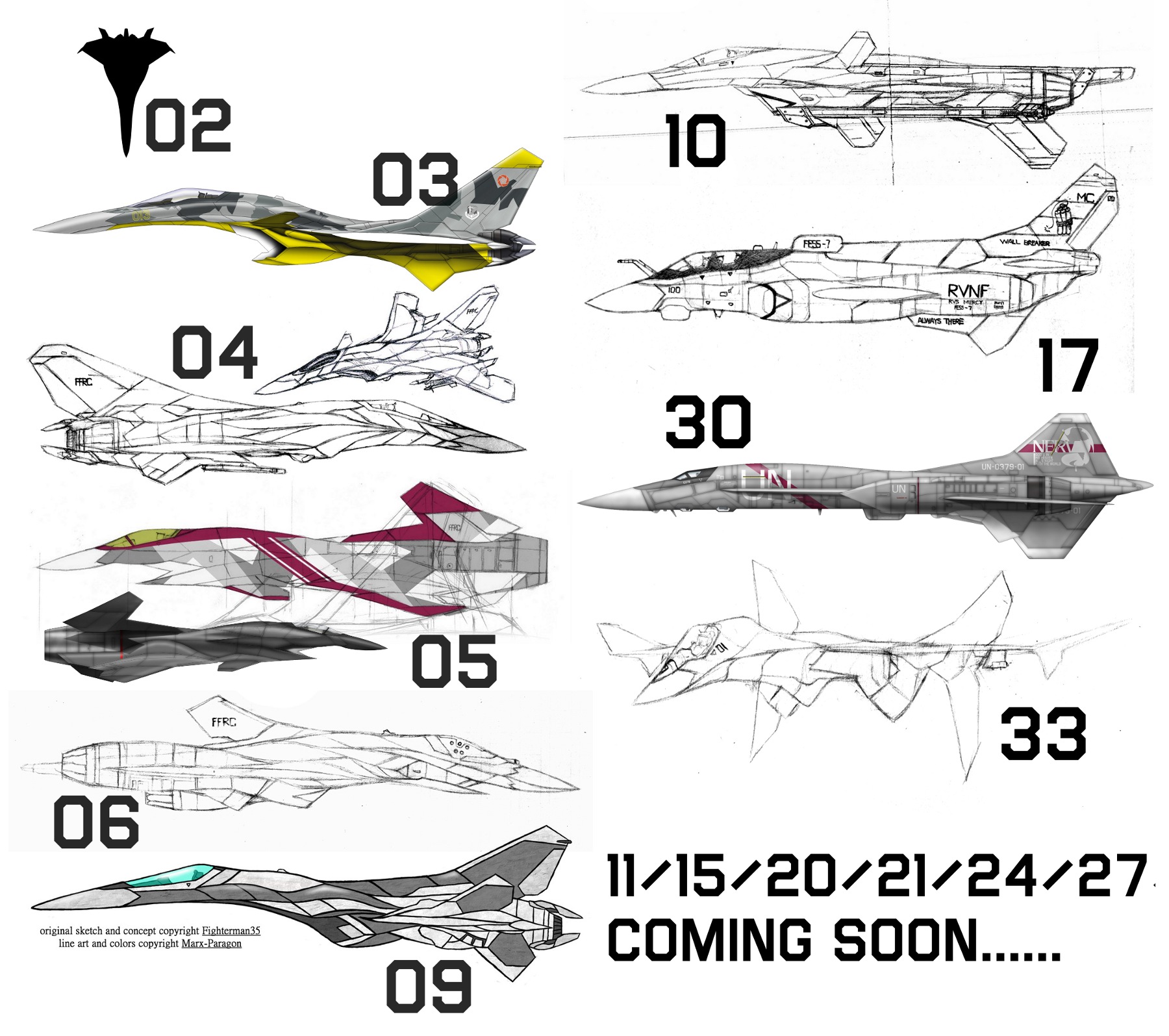 Ffrc Vector The FFRC Fleet Up To Now by fighterman35 on DeviantArt