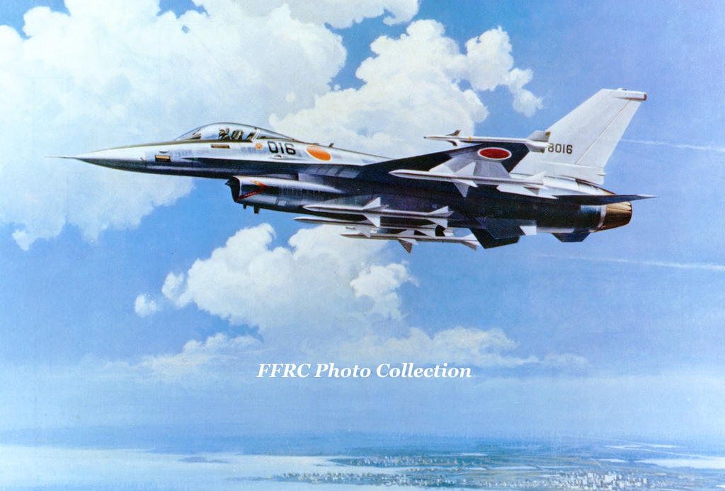 General Dynamics F-16J For JASDF promotional hando