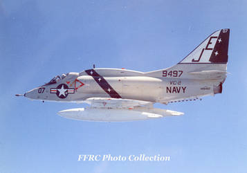 A-4L BuNo 149497 VC-2, 1975