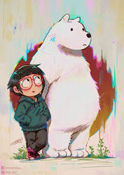 Chloe and Ice Bear