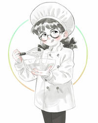 sketch commission - little chef
