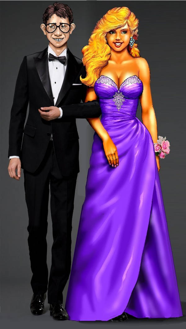 Malcolm and His Date for the Senior Prom by mjarrett1000