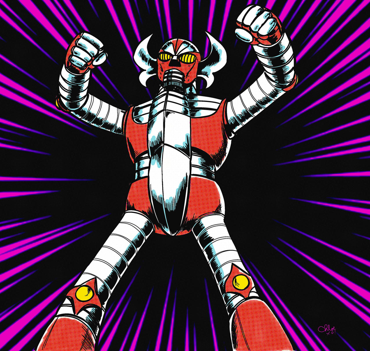 Denjin Denjin Zaborger (1974) by ChloeRamoneXO on DeviantArt