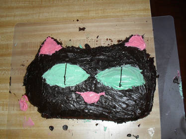 Trigun Cat Cake