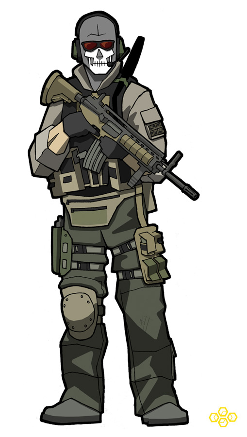 LT. Simon Ghost Riley (MW2 2009) Cosplay by TemikoGamer2020 on DeviantArt