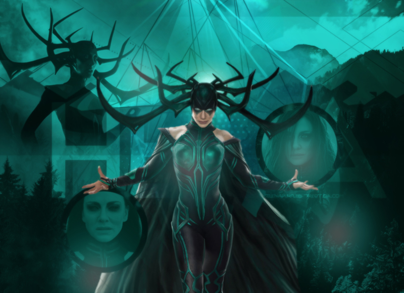 +Hela by SelenaPurpleewDirect on DeviantArt