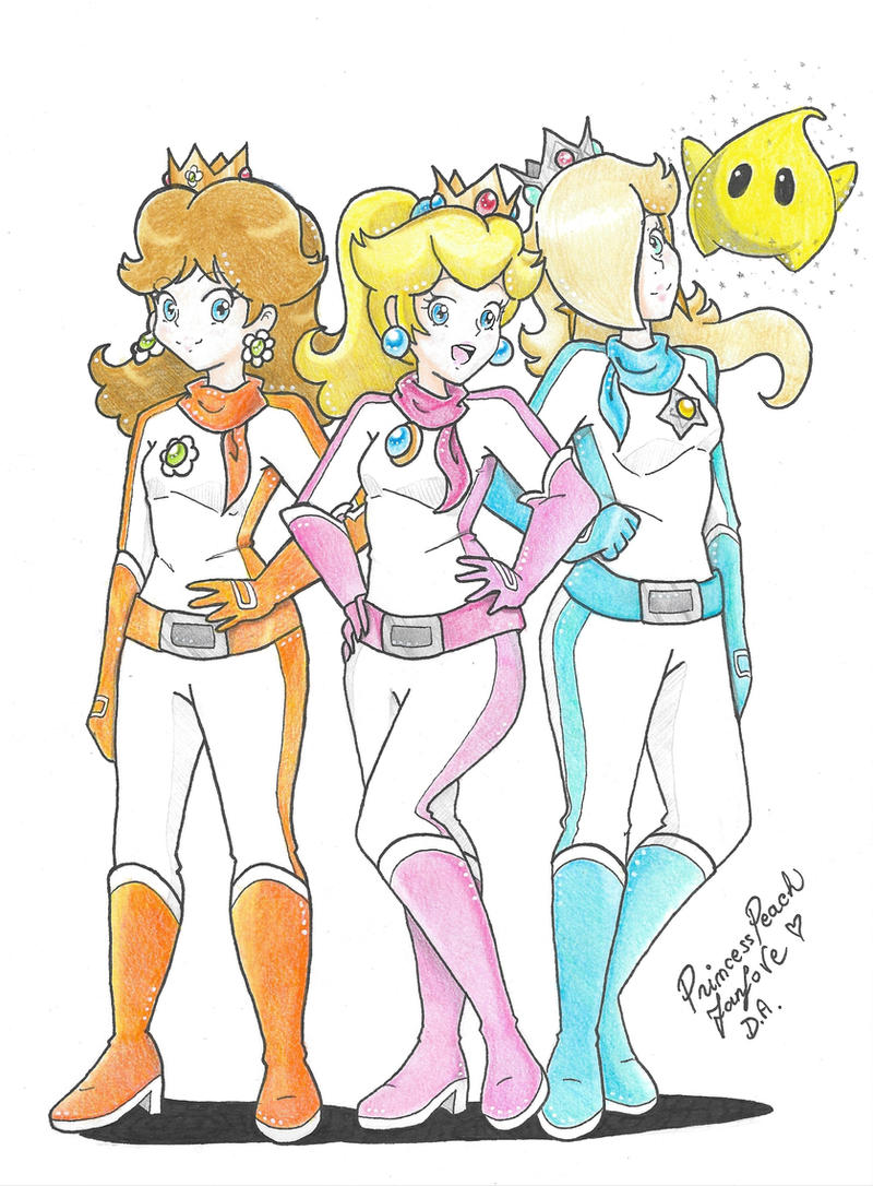 Princess Racing Team .:Race Time:. by PrincessPeachFanLove on DeviantArt