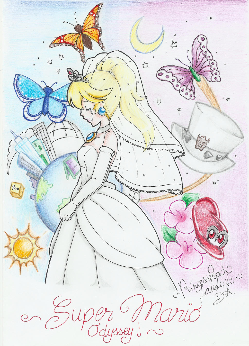 Super Mario Odyssey By Princesspeachfanlove On Deviantart
