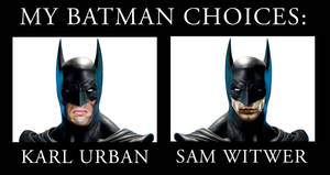 My Batman choice (manip)