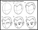 How to Draw Chibi Vampire by charfade
