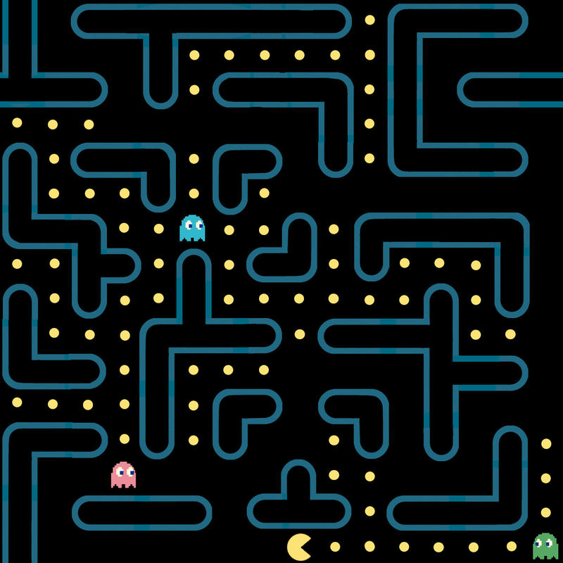 Patman Design PacMan Tiled Fabric Design by charfade on DeviantArt