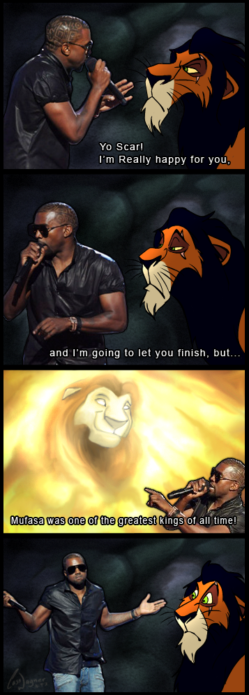 Kanye West vs. TLK meme 2