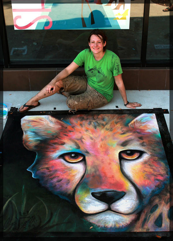 Chalk Art - Cause an Uproar