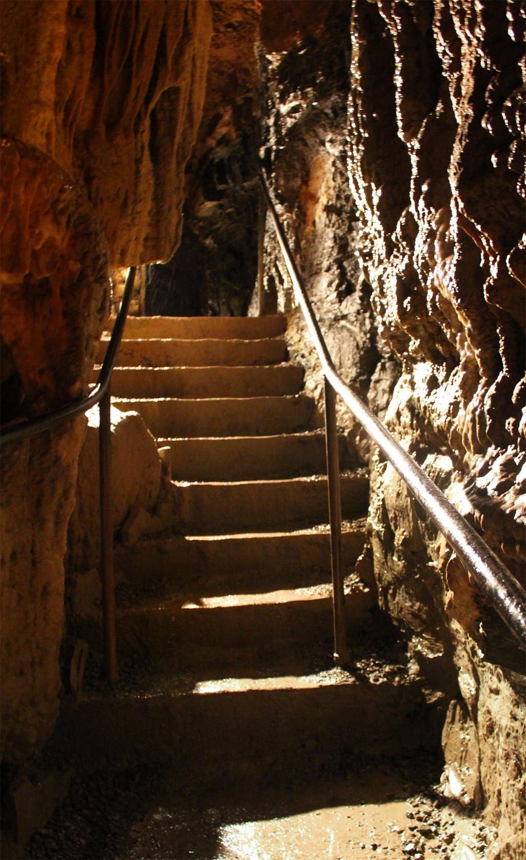 Underground Cave Stairs