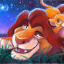 Lion King Under The Stars Chalk