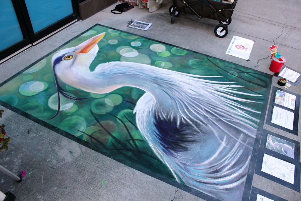 Blue Heron Chalk 1