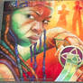 Michonne Chalk Art Final