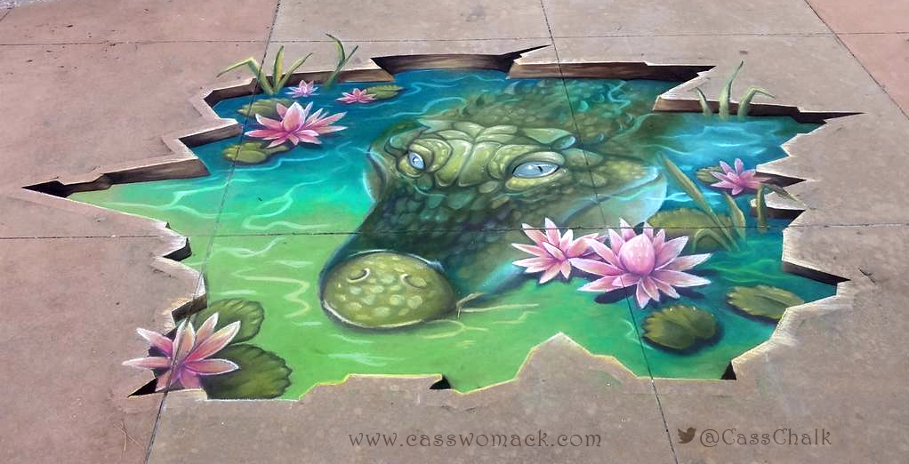 Hidden Beauty in the lilys Chalk by charfade