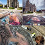 Cambridge Canada Angel and Jay Street art