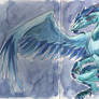 Astral Wyrm in Watercolor