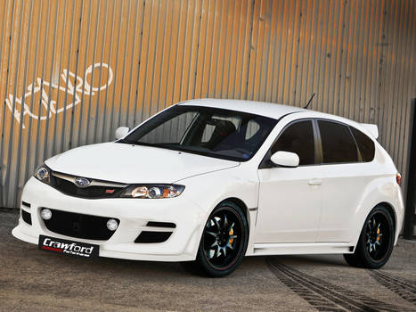 vt Subaru sti white