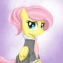 Fluttershy with a tie