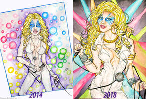 Dazzler - Then and Now