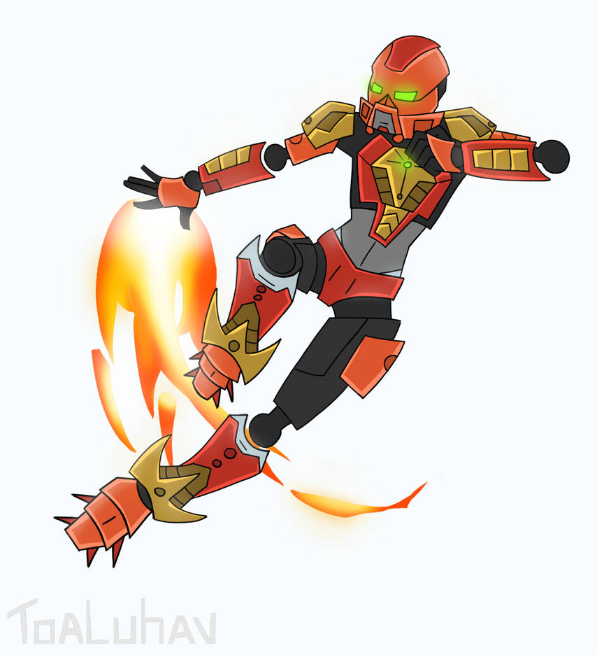 Toa Luhan (Animation Style 2015) by TheOverheatingOrange on DeviantArt