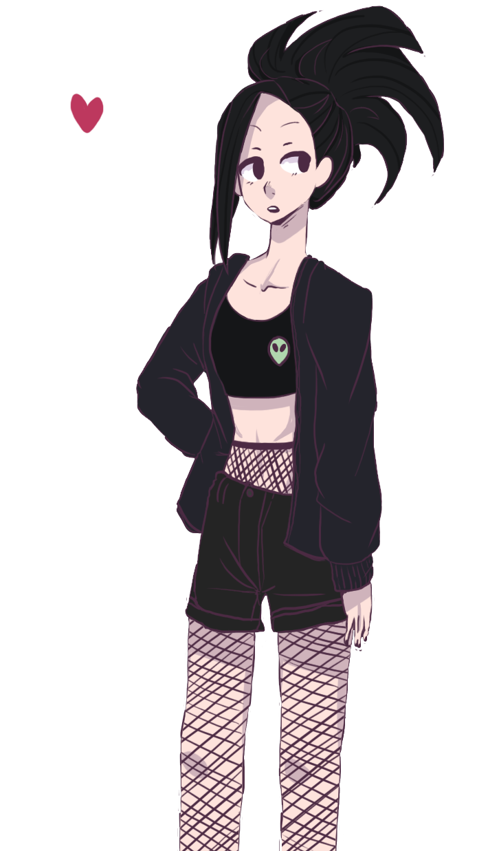 BnHA Momo Yaoyorozu by somewhereboi on DeviantArt