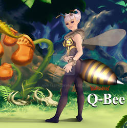 Queen Bee from Darkstalkers