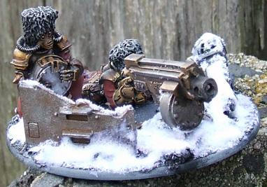 Vostroyan Heavy Bolter Team