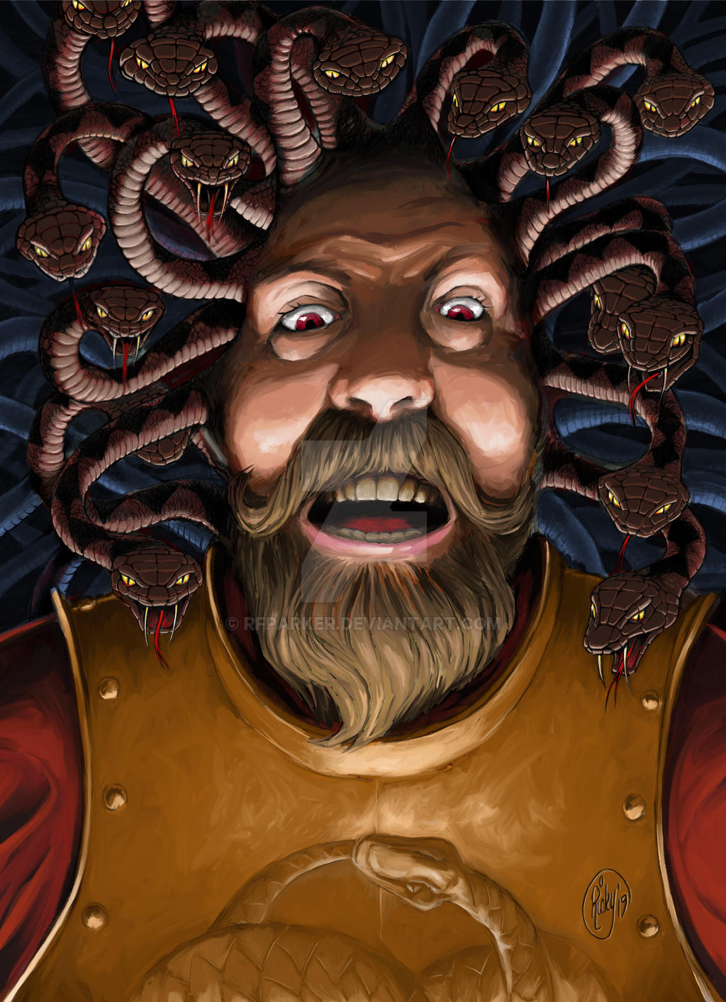Gorgons Red Rising Red Gorgon Male Random Happenstance: It's