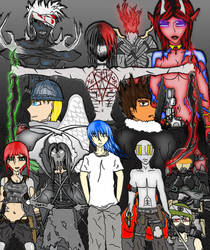 Demon Hunter X character poster