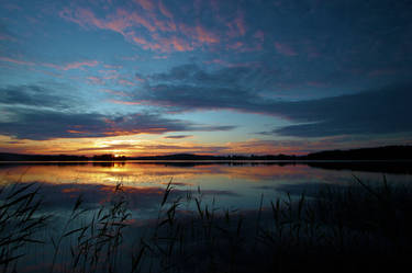 Summer night in Finland